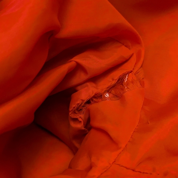 Vintage Smug Red Double Breasted Blazer Coat Gold Crest Buttons Preppy 70s Mod - Picture 6 of 9